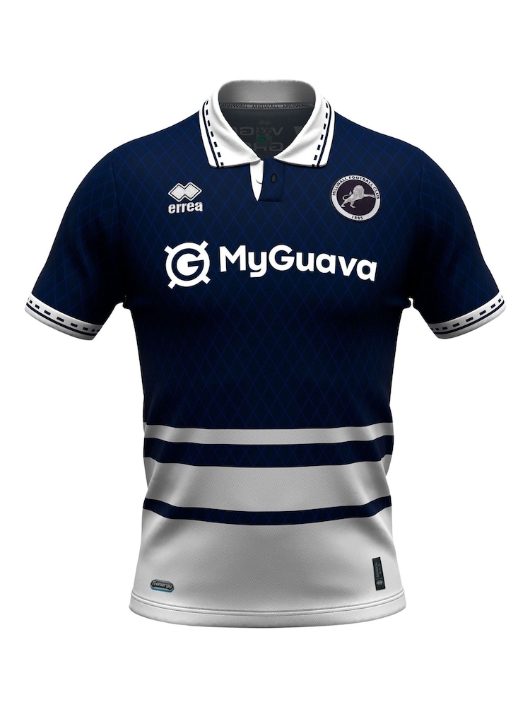 Fanatics Blue Millwall Home Shirt 2024-25 - Image 2 of 3