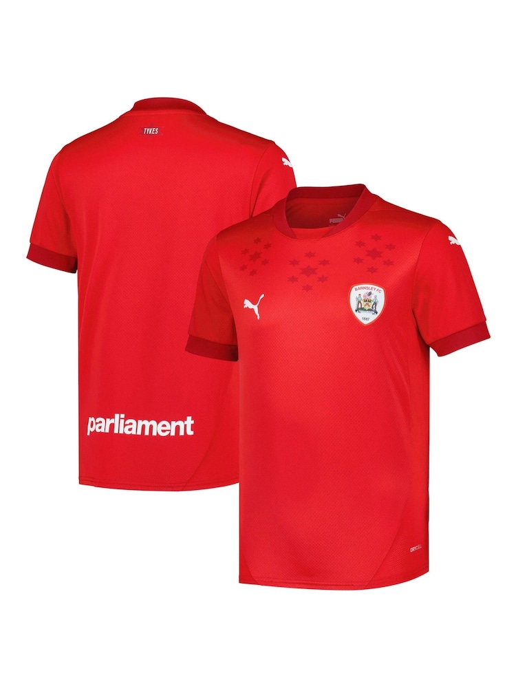 Puma Red Barnsley Home Shirt 2024-25 Kids - Image 1 of 3