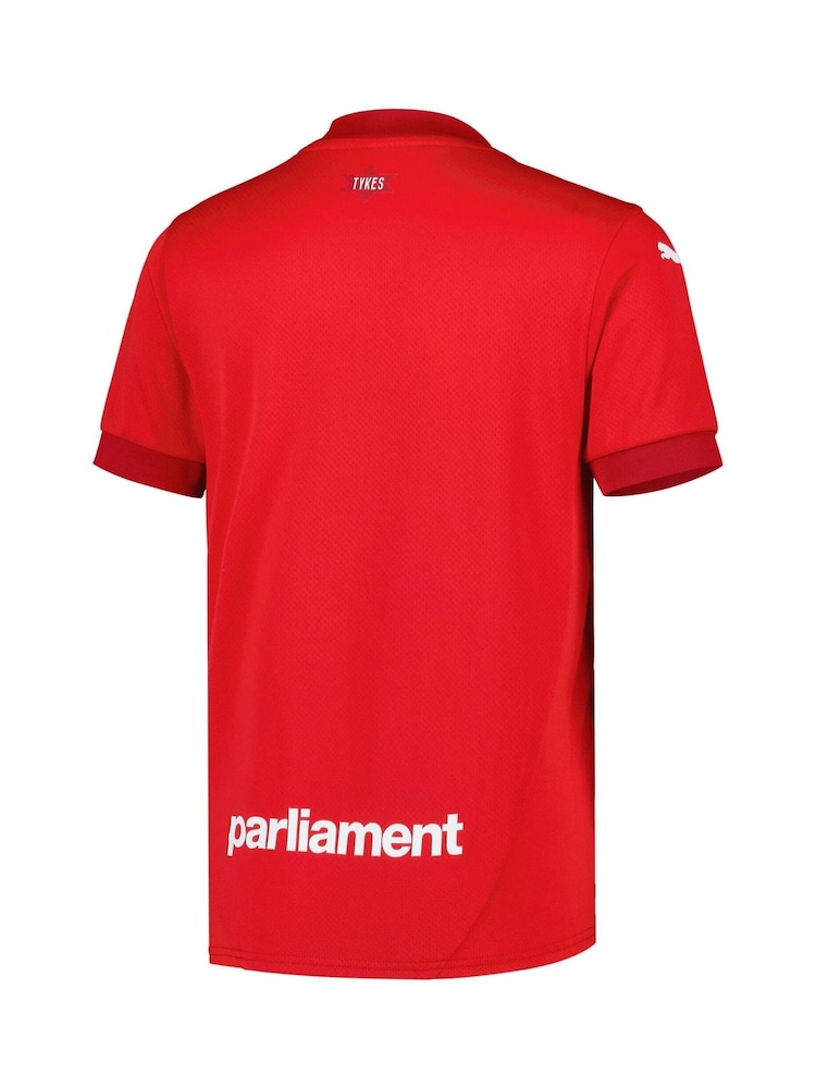Puma Red Barnsley Home Shirt 2024-25 Kids - Image 3 of 3