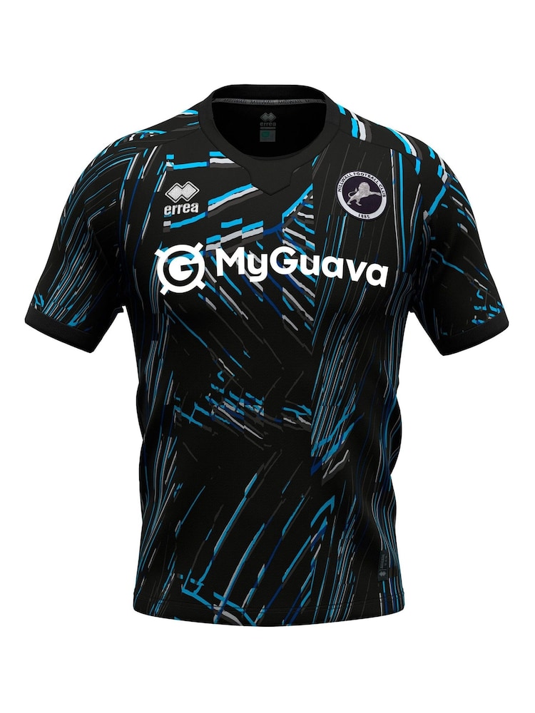 Fanatics Millwall Third Goalkeeper Black Shirt 2024-25 - Image 2 of 3