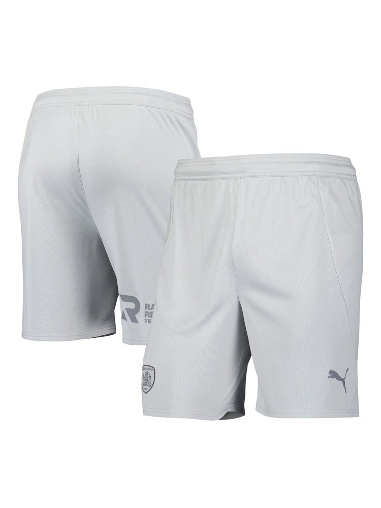 Puma Grey Barnsley Away Shorts 2024-25 - Image 1 of 4 Puma Grey Barnsley Away Shorts 2024-25 - Image 1 of 4