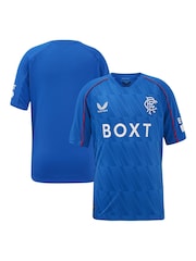 Castore Blue Glasgow Rangers Home Shirt 2024-25 Kids - Image 1 of 5