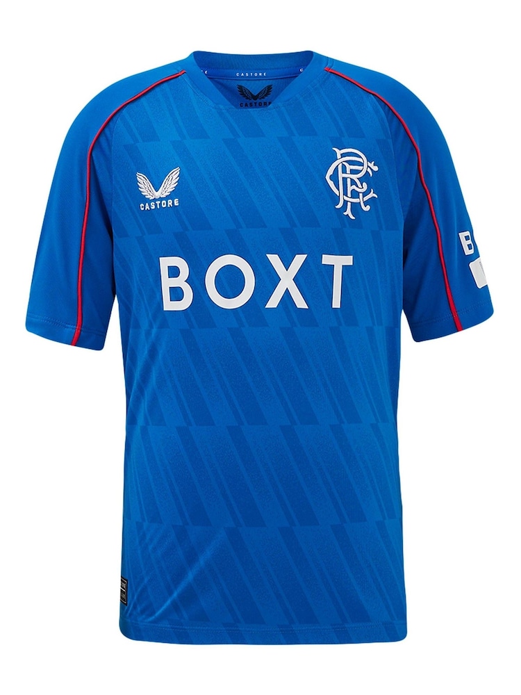 Castore Blue Glasgow Rangers Home Shirt 2024-25 Kids - Image 2 of 5