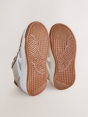 Neutral Standard Fit (F) Elastic Lace Trainers - Image 4 of 5