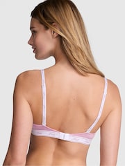 Victoria's Secret PINK Petal Pink Shine Push Up Cotton Logo Bra - Image 2 of 4
