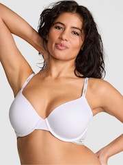 Victoria's Secret PINK White Logo T Shirt Bra - Image 1 of 3