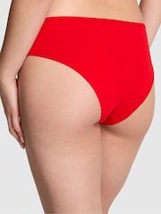 Victoria's Secret PINK Vermillion Red Cheeky Cotton Knickers - Image 2 of 3
