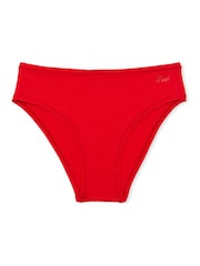 Victoria's Secret PINK Vermillion Red Cheeky Cotton Knickers - Image 3 of 3
