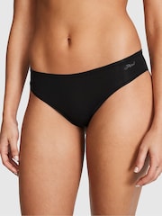 Victoria's Secret PINK Pure Black Cheeky Cotton Knickers - Image 1 of 3
