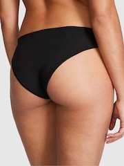 Victoria's Secret PINK Pure Black Cheeky Cotton Knickers - Image 2 of 3