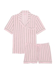 Pretty Blossom roze met variegated strepen - Victoria's Secret - Modal pyjamaset met short - Image 3 of 3