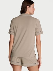 Victoria's Secret Turtle Dove Grey Modal Short Pyjama Set - Image 2 of 2