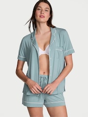 Victoria's Secret Jupiter Blue Modal Short Pyjama Set - Image 1 of 3