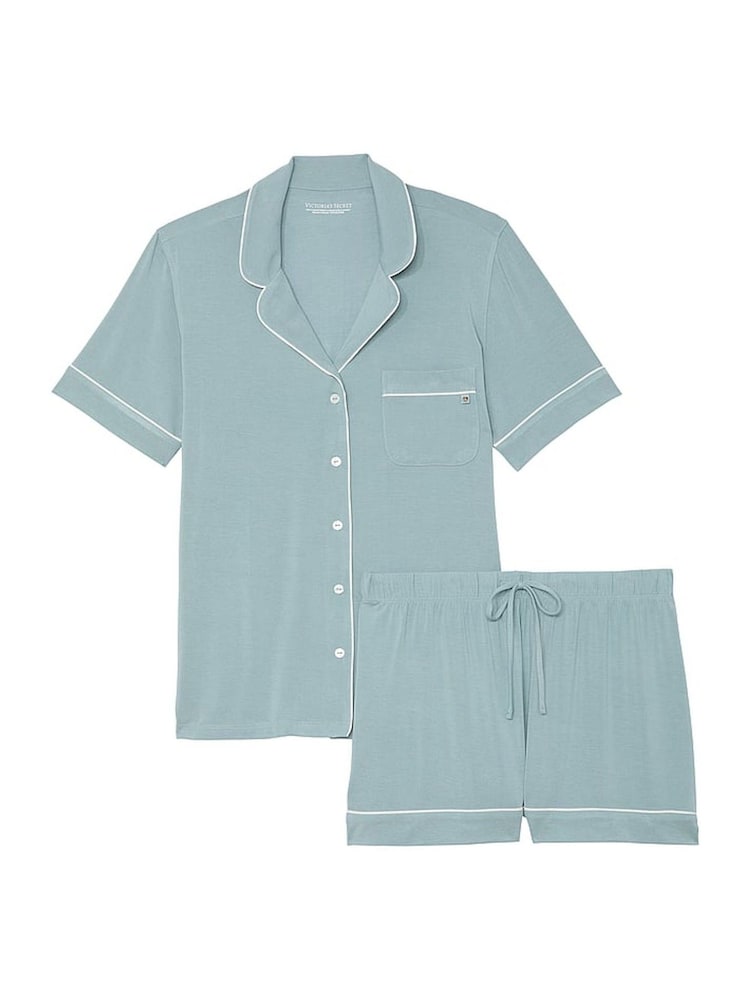 Victoria's Secret Jupiter Blue Modal Short Pyjama Set - Image 3 of 3