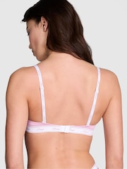 Victoria's Secret roze katoenen beha met logo - Image 2 of 3