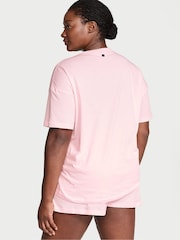 Victoria's Secret Angel Pink Short Cotton Pyjama Set - Image 2 of 3