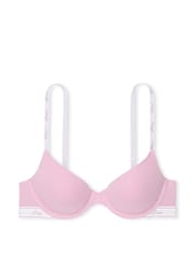 Victoria's Secret PINK Petal Pink Shine T Shirt Cotton Logo Bra - Image 3 of 3