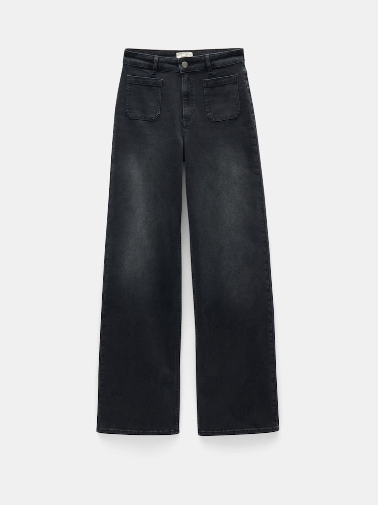 Hush Black Rowan Flared Jeans - Image 7 of 7