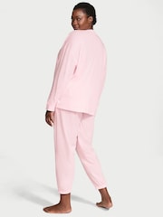 Victoria's Secret Angel Pink Trouser Cotton Pyjama Set - Image 2 of 3