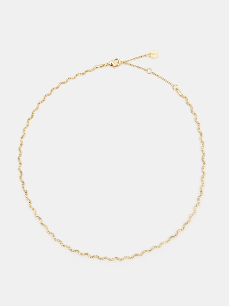 Hush Gold Tone Tilly Twist Necklace - Image 2 of 3