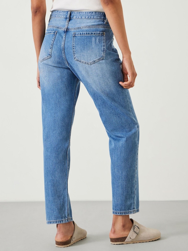 Hush Blue Boyfriend 100% Cotton Jeans - Image 2 of 5