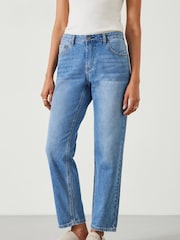 Hush Blue Boyfriend 100% Cotton Jeans - Image 3 of 5