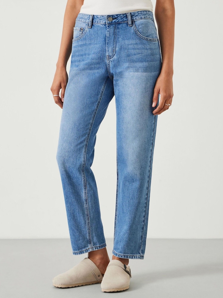 Hush Blue Boyfriend 100% Cotton Jeans - Image 3 of 5