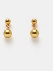 Hush Gold Tone Serina Stud Drop Earrings - Image 3 of 3