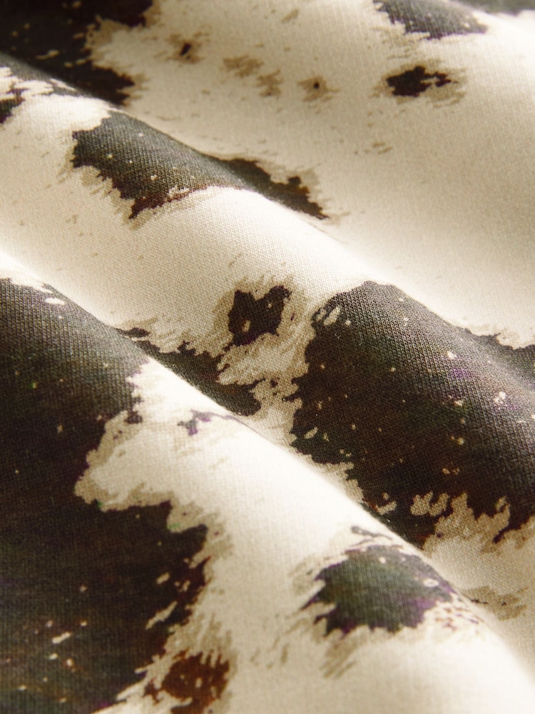 Chocolate Cow All-Over Print Crew Neck Sweatshirt - Image 7 of 7