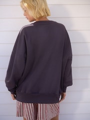 Charcoal Grey License Cherry Coke Washed Charcoal Crewneck Sweatshirt - Image 2 of 6