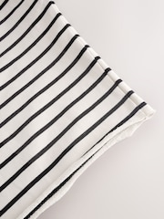 مخطط - Slouched Neck Shoulder Summer Sweat Top - صورة 9 من 9