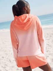 وردي مرجاني فوسفوري - Ombre Graphic Sweatshirt Hoodie - صورة 3 من 7