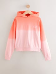 وردي مرجاني فوسفوري - Ombre Graphic Sweatshirt Hoodie - صورة 5 من 7