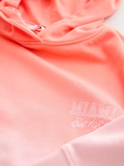 وردي مرجاني فوسفوري - Ombre Graphic Sweatshirt Hoodie - صورة 7 من 7