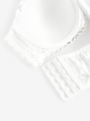 Lipsy White Geo Lace Pad Multiway Bra - Image 7 of 7