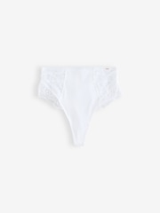 String Lipsy Geo en dentelle taille haute pour le contrôle du ventre - Image 5 de 8