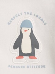 Mango Cream Printed Picture Sweatshirt - Image 3 of 3