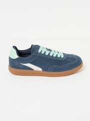 Navy Fia Retro Trainer - Image 1 of 3