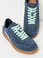 Navy Fia Retro Trainer - Image 2 of 3