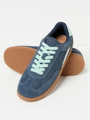 Navy Fia Retro Trainer - Image 3 of 3