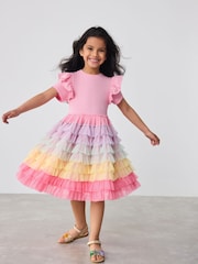 Little Bird by Jools Oliver Pink Ocassion Tulle Dress - Image 1 of 7