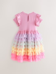 Little Bird by Jools Oliver Pink Ocassion Tulle Dress - Image 6 of 7