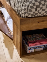 Oak Wood Effect Bronx Kids Loft Bed Frame - Image 5 of 7