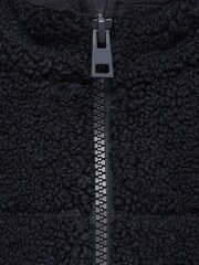 Mango Blue Shearling-Effect Jacket - Image 3 of 3