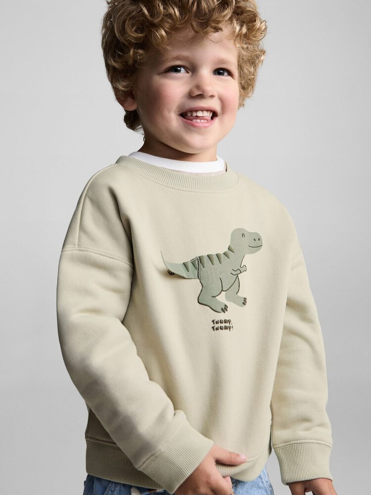 Mango Green Thump Sweatshirt - Image 2 of 6 Mango Green Thump Sweatshirt - Image 2 of 6