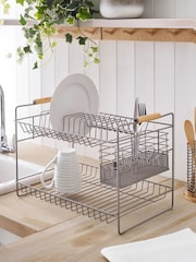 Grey Wire 2 Tier Drainer - Image 1 of 3