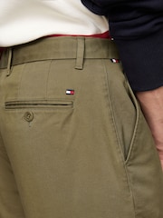 Tommy Hilfiger Green Denton Pima Cotton Chino Trousers - Image 4 of 5