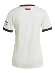 adidas White Womens Manchester United Third Shirt 2024-25 - Image 3 of 5
