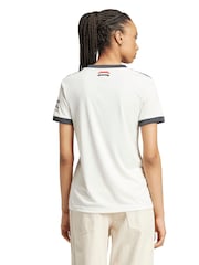 adidas White Womens Manchester United Third Shirt 2024-25 - Image 5 of 5