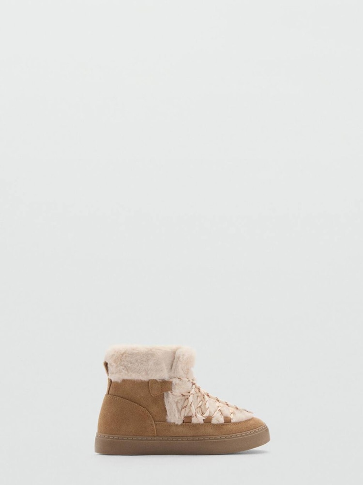 Mango Cream Ankle Zuric Boots - Image 1 of 3 Mango Cream Ankle Zuric Boots - Image 1 of 3